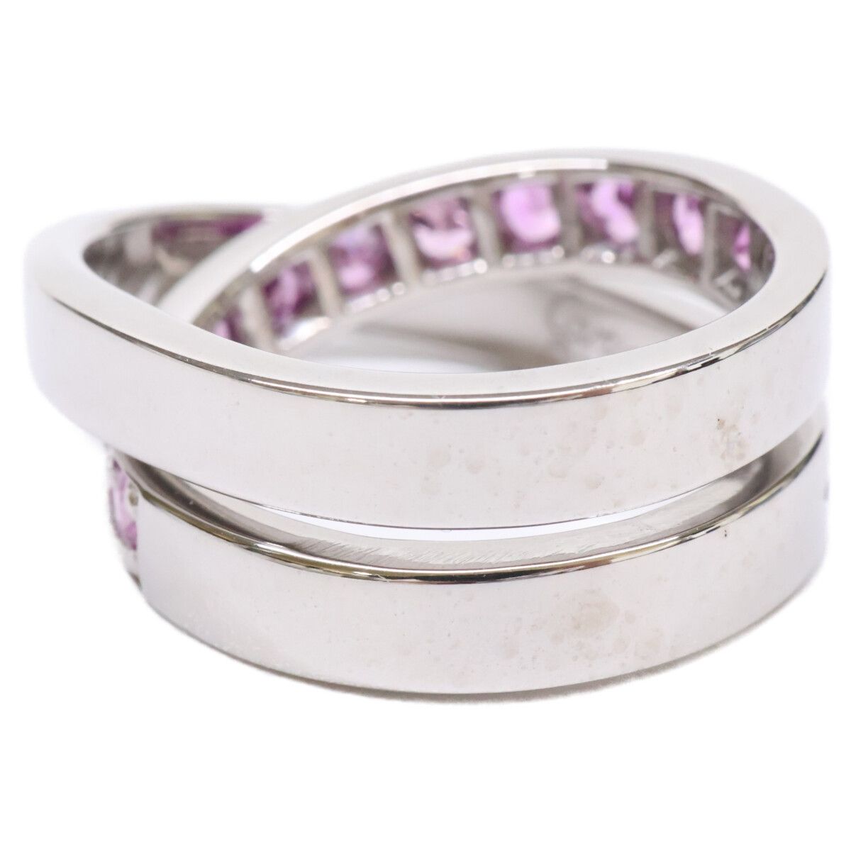 Cartier Polished Pink Saffiano Paris 53 No 13 Ring — view 3
