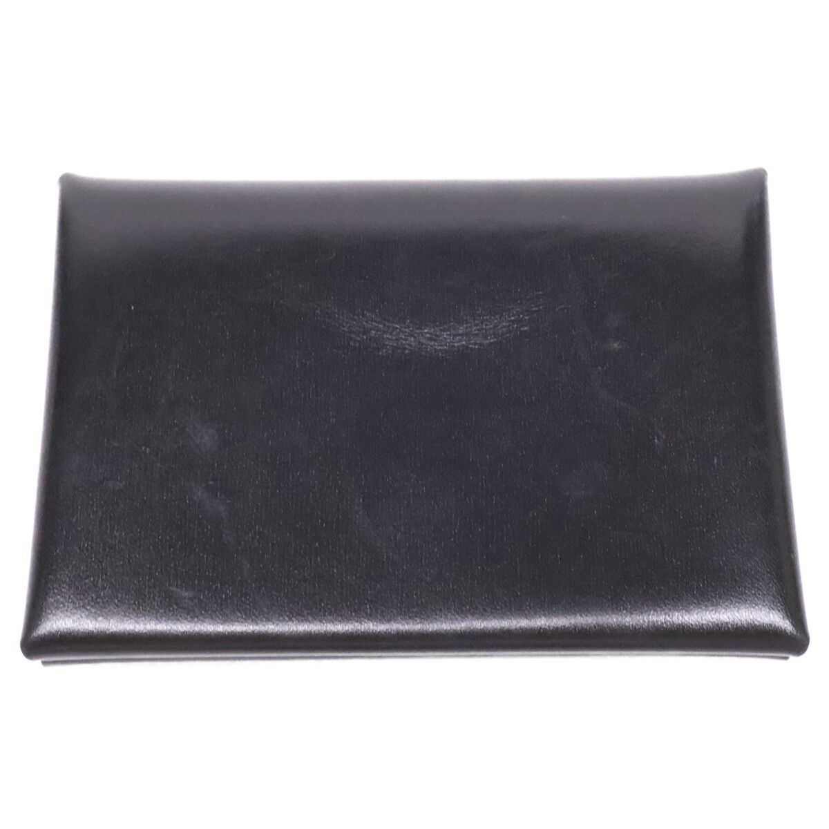 Hermes Box Calf Calvi Duo Card Case