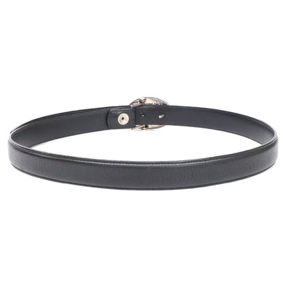 Chrome Hearts Classic Oval Cross Buckle Horse Shoe Rivet Leather — view 3