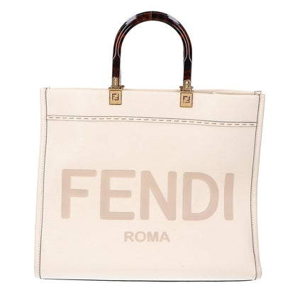 Fendi Calf Leather Sunshine Handbag