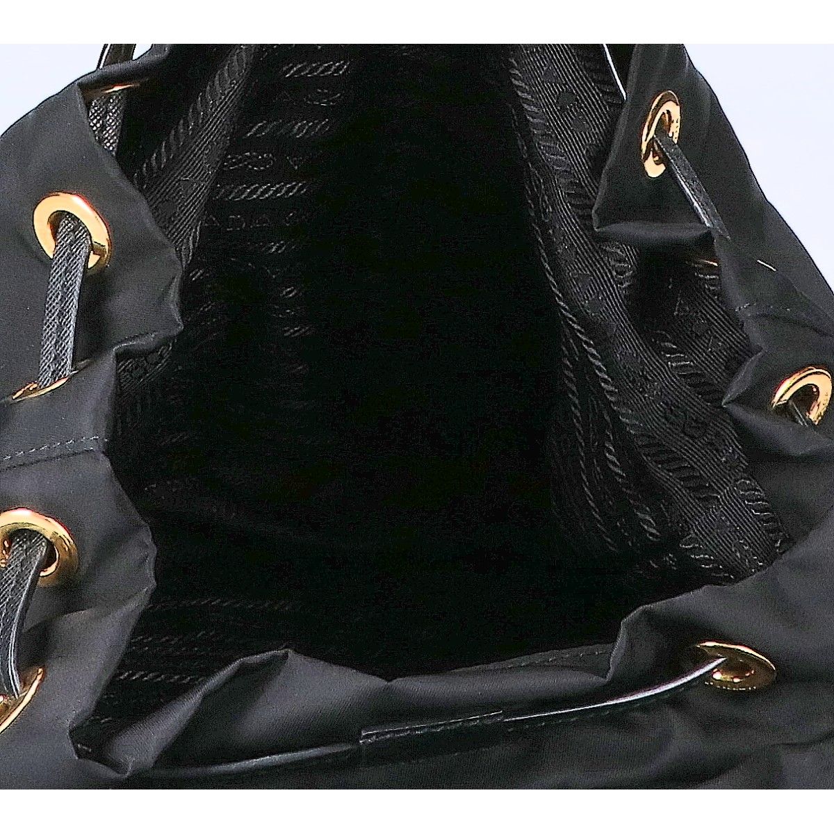 Prada Tessuto Nylon Robot Motif Backpack — view 6
