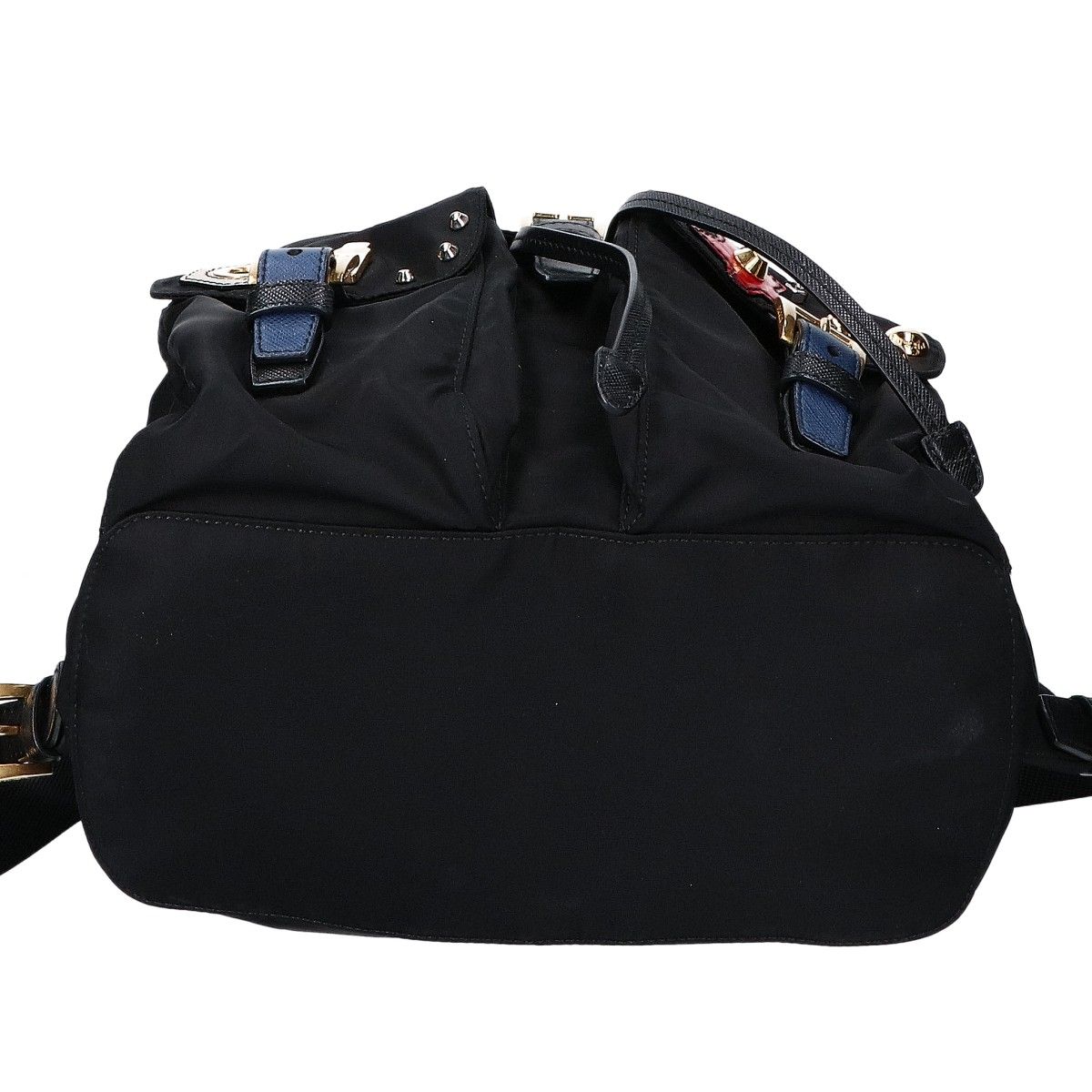 Prada Tessuto Nylon Robot Motif Backpack — view 5
