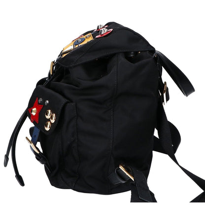 Prada Tessuto Nylon Robot Motif Backpack — view 4
