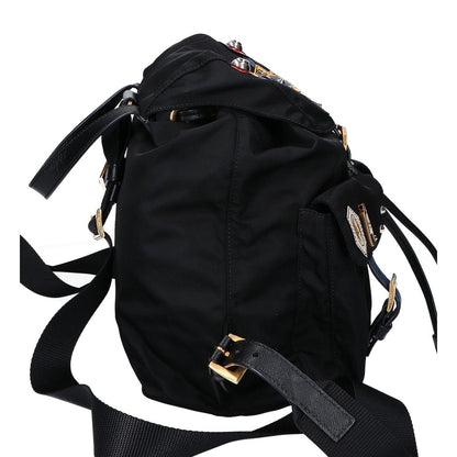 Prada Tessuto Nylon Robot Motif Backpack — view 3