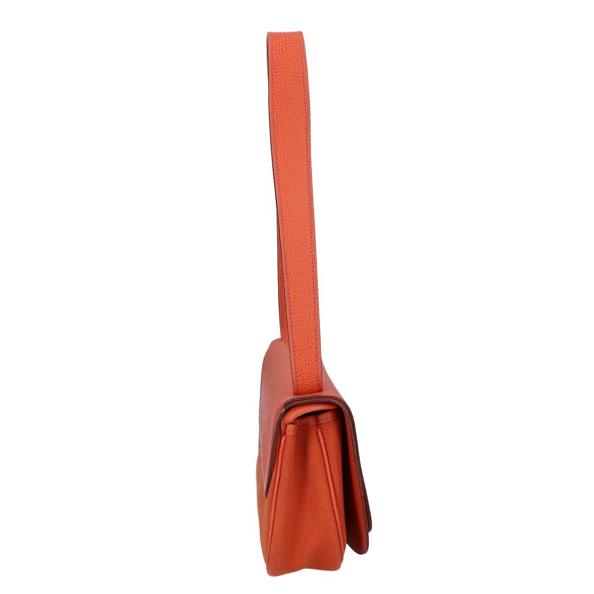 Hermes Vache Liege Toile Ache Sac Colorado PM Shoulder — view 4