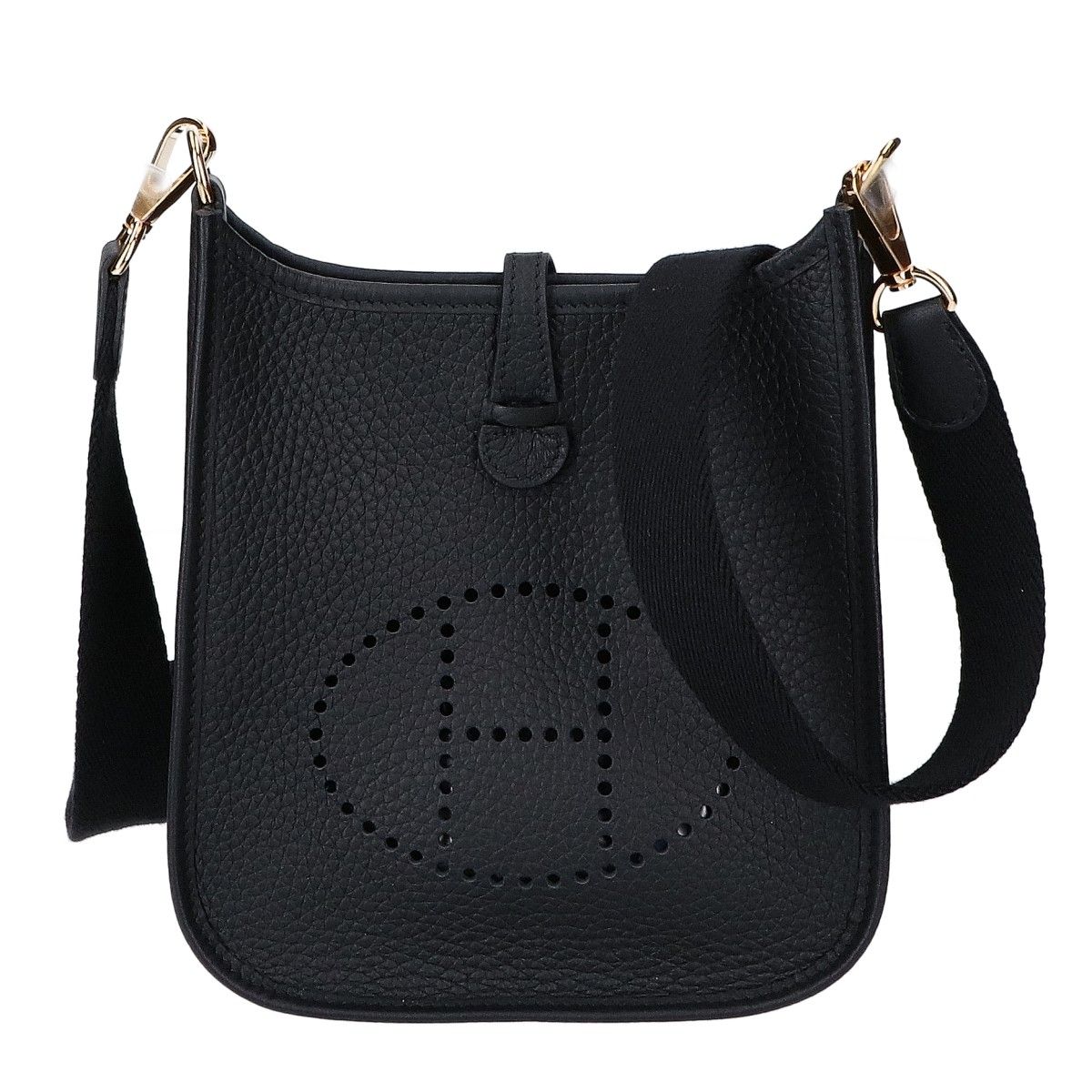 Hermes Taurillon Clemence Amazon Mini Evelyne TPM Handbag