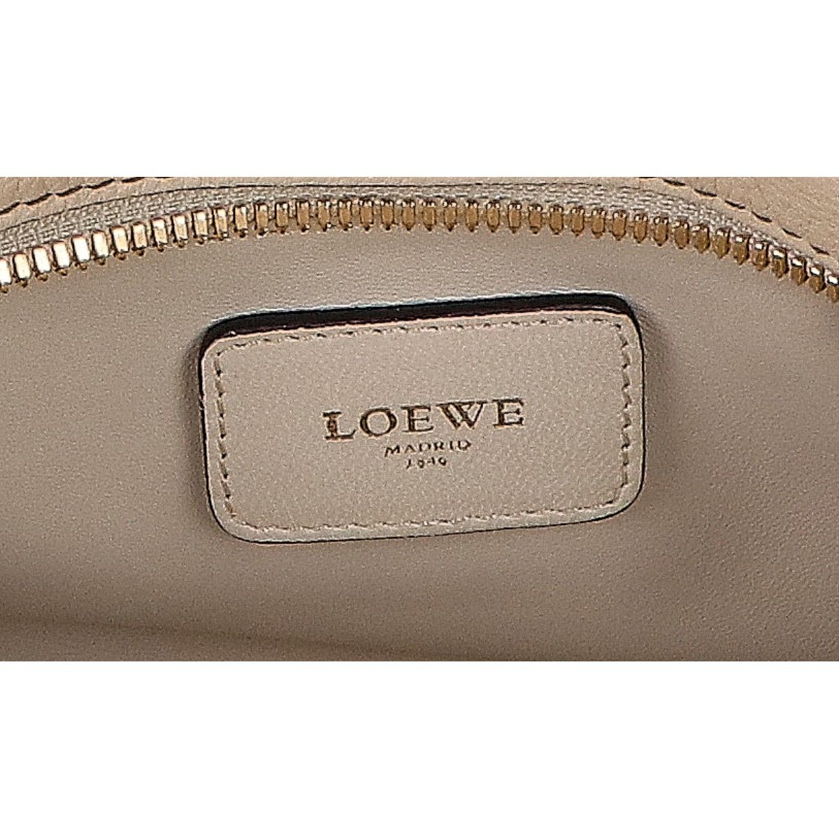 Loewe Beige Tricolor Amazona 28 Handbag — view 7