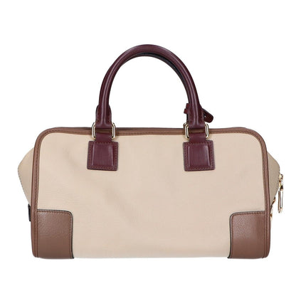 Loewe Beige Tricolor Amazona 28 Handbag — view 3