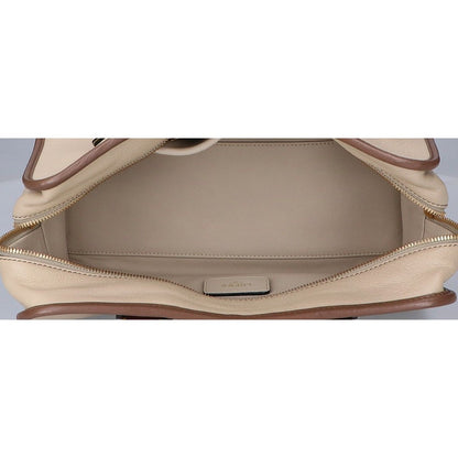 Loewe Beige Tricolor Amazona 28 Handbag — view 5