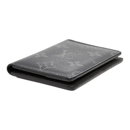 Louis Vuitton Monogram Eclipse Organizer de Poche Card Case Black Gray — view 4