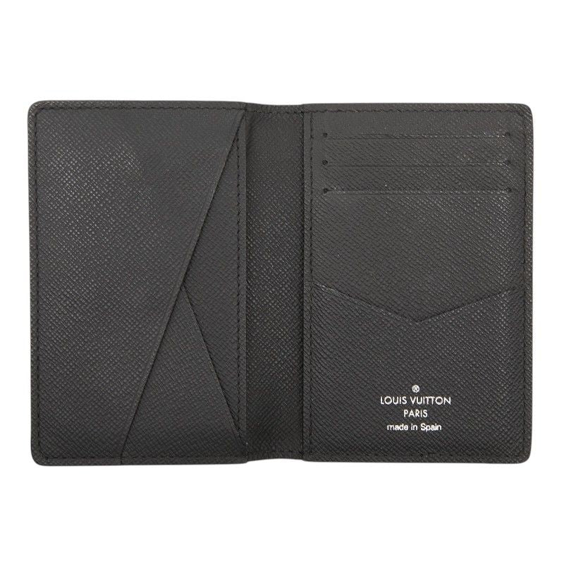 Louis Vuitton Monogram Eclipse Organizer de Poche Card Case Black Gray — view 7