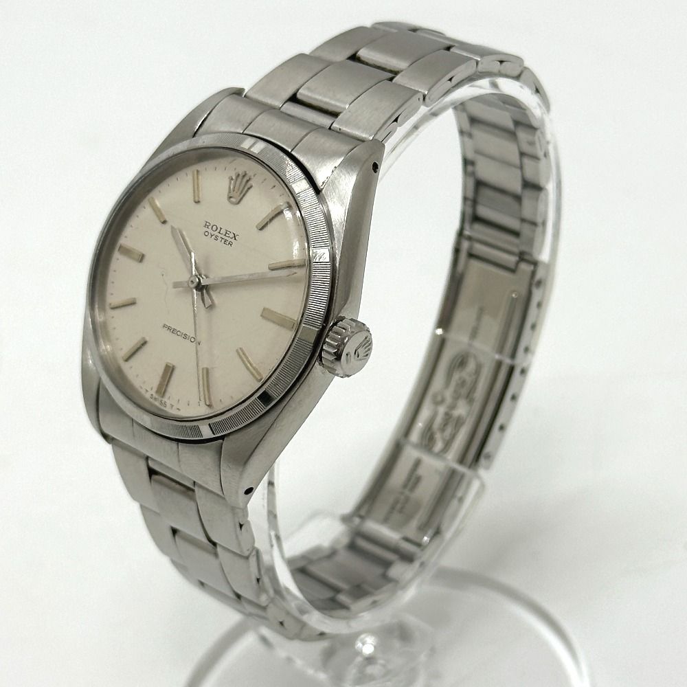 Rolex Watch Oyster Precision SS Silver — view 2