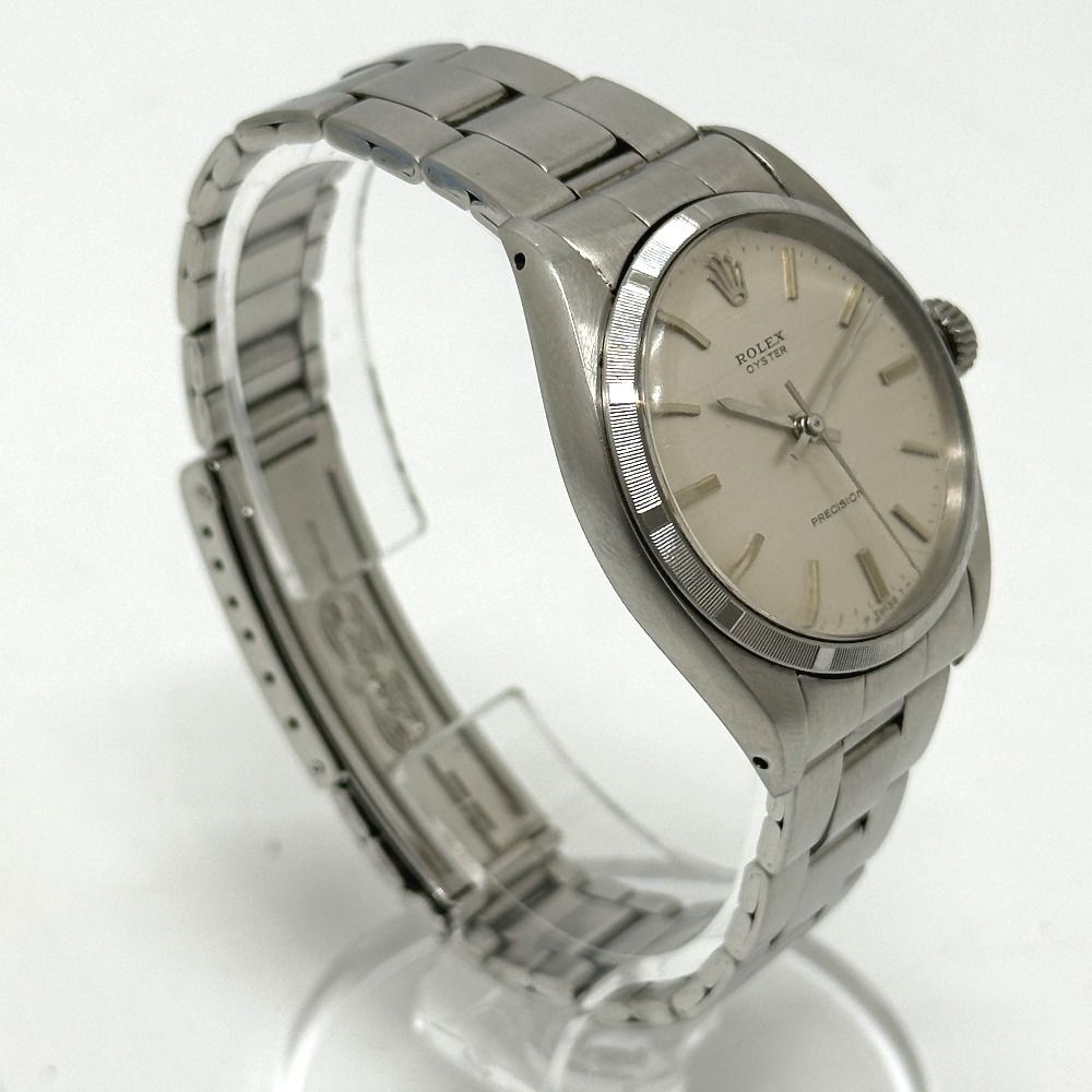 Rolex Watch Oyster Precision SS Silver — view 3