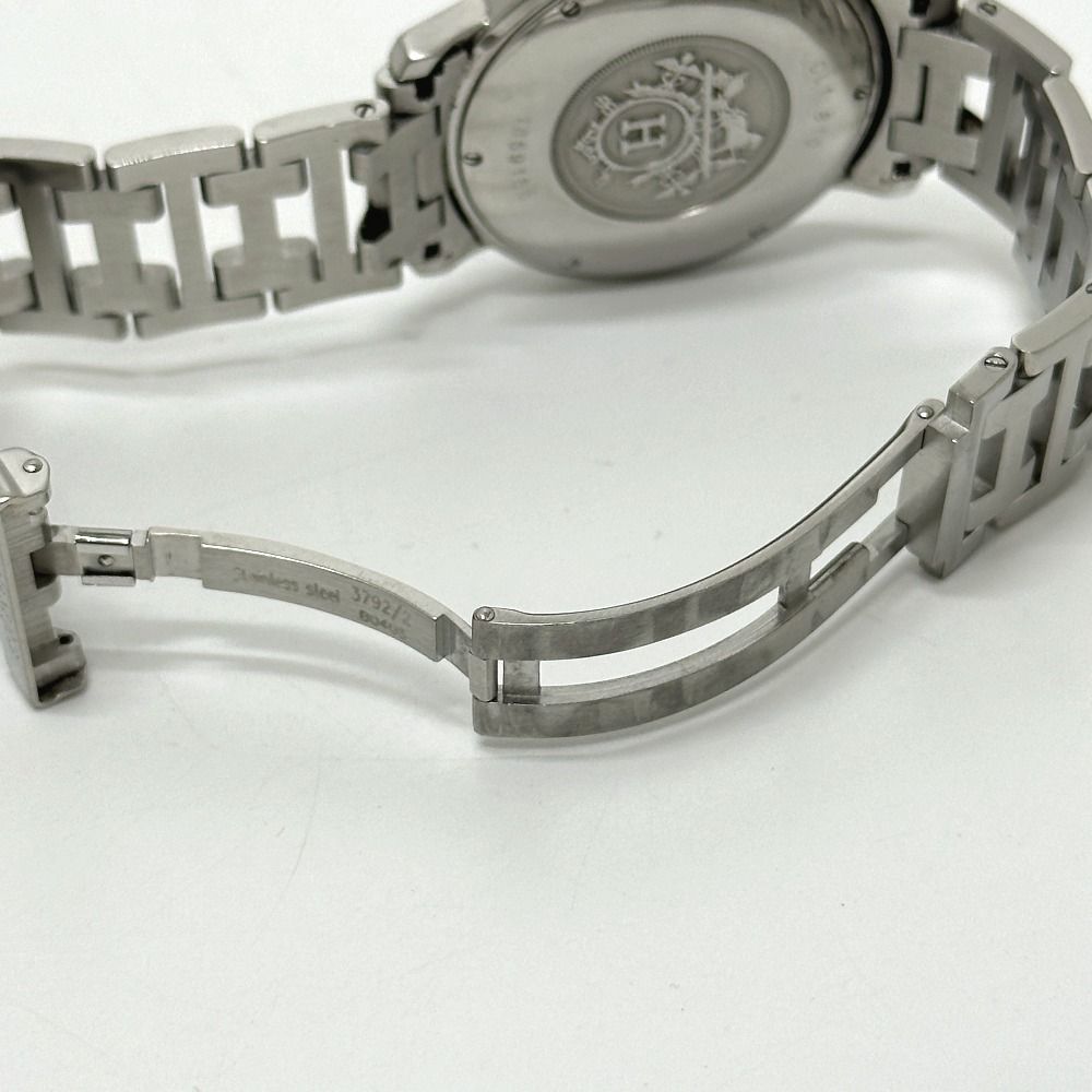 Hermes Watch Clipper SS Silver — view 5