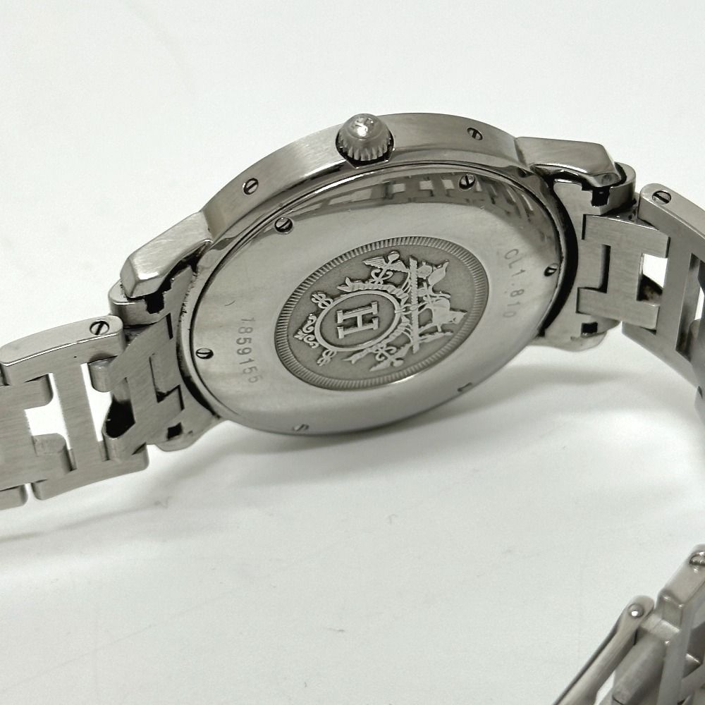 Hermes Watch Clipper SS Silver — view 6