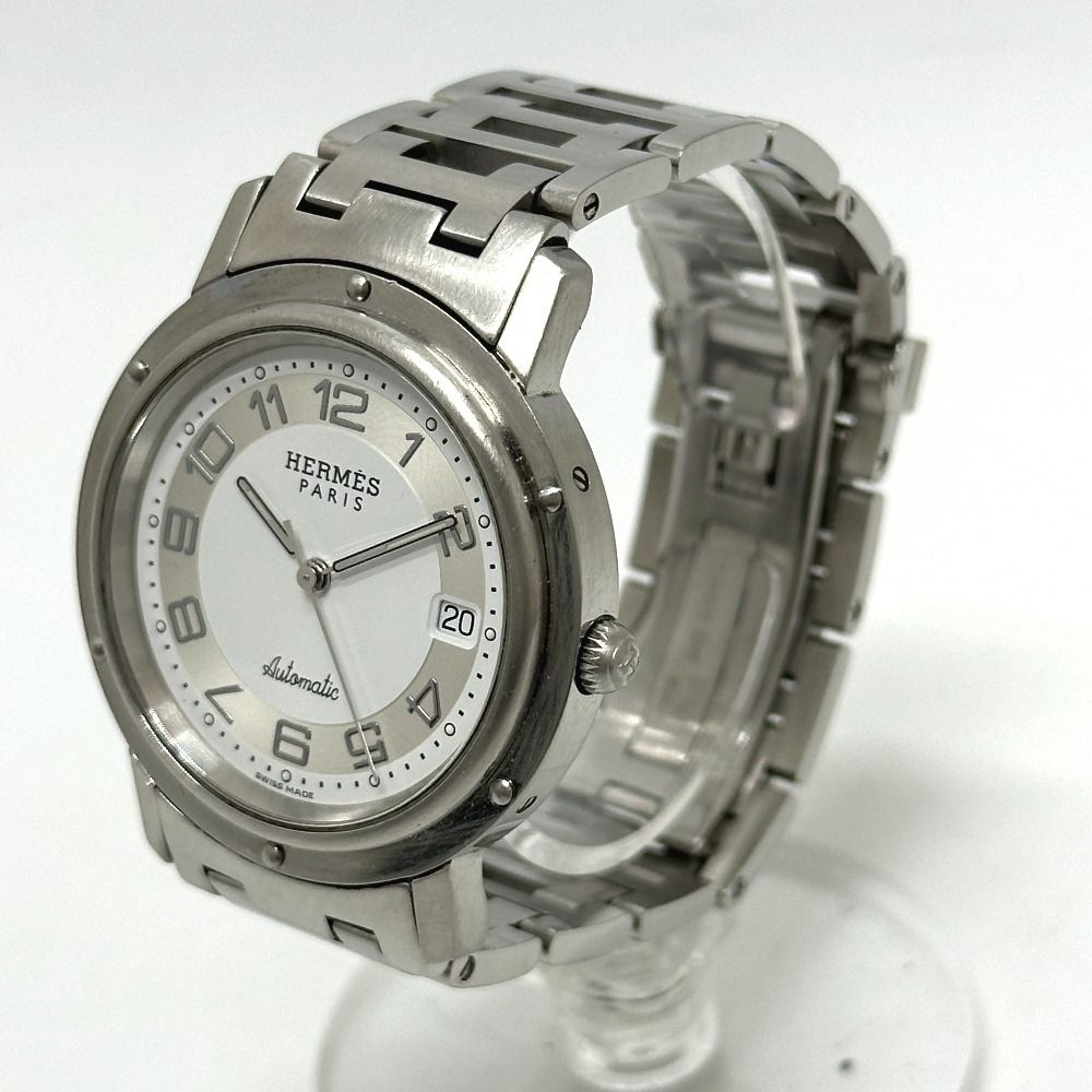 Hermes Watch Clipper SS Silver — view 2