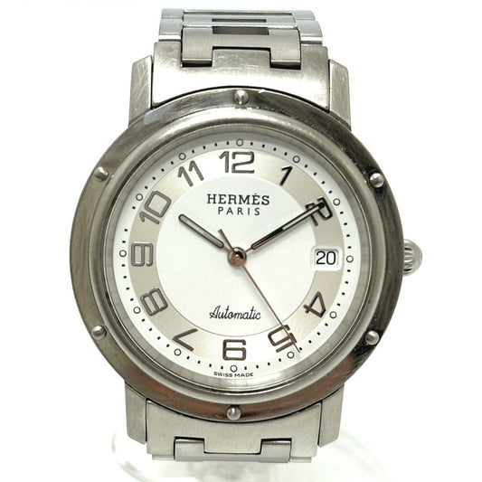 Hermes Watch Clipper SS Silver
