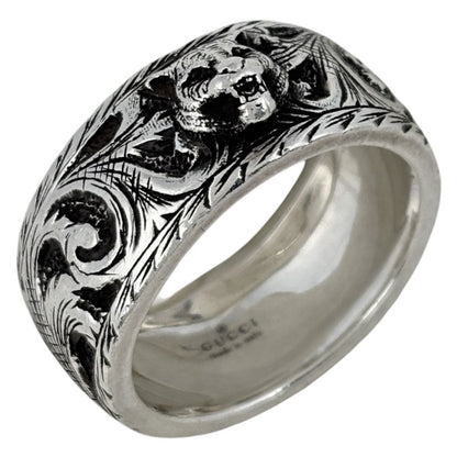 Gucci Tiger Head Ring 925 Sterling Silver