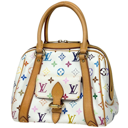 Louis Vuitton Priscilla Handbag Monogram Multicolor Blanc