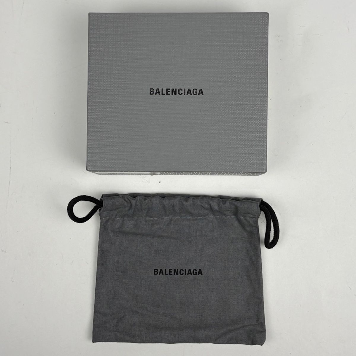 Balenciaga Logo Compact Wallet Everyday Trifold Leather Pink — view 7