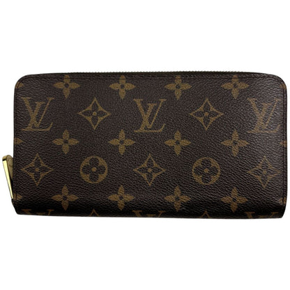 Louis Vuitton Zippy Wallet Round Zip Monogram Brown