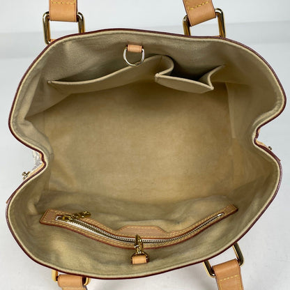 Louis Vuitton Hampstead PM Shoulder Handbag Damier Azur White — view 7