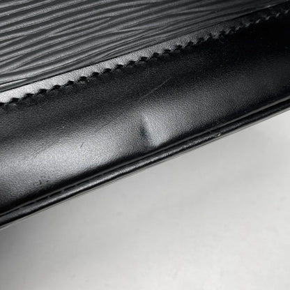 Louis Vuitton Alma Handbag Epi Noir — view 4