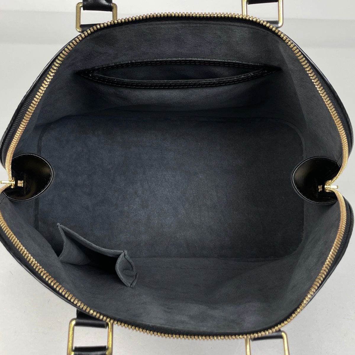 Louis Vuitton Alma Handbag Epi Noir — view 6