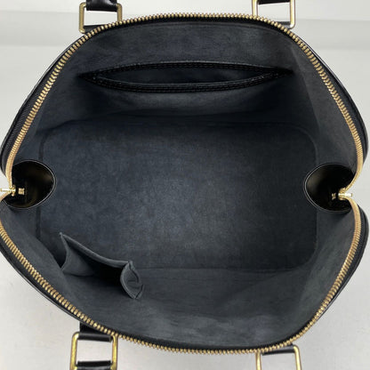 Louis Vuitton Alma Handbag Epi Noir — view 6