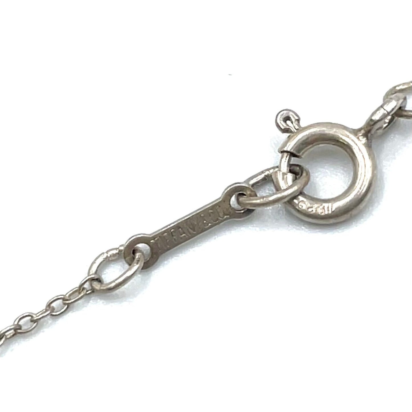 Tiffany & Co Small Cross Silver Necklace — view 4