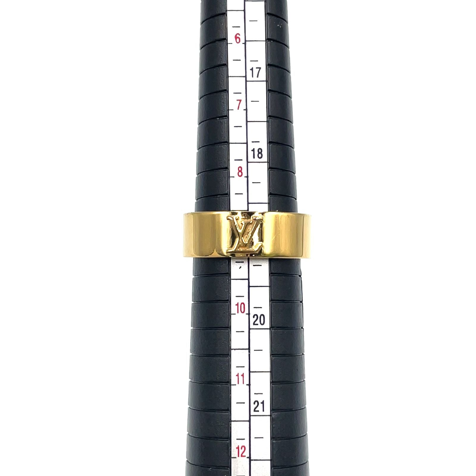 Louis Vuitton Bague LV Instinct Gold Plated Ring — view 8