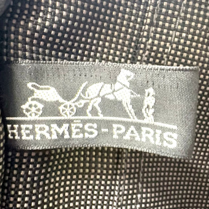 Hermes Her Line Canvas Gray Tote Silver — view 4