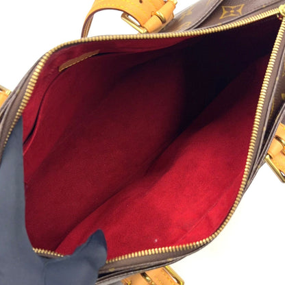 Louis Vuitton Multiplicity Monogram Leather Brown Light Handbag Gold — view 3