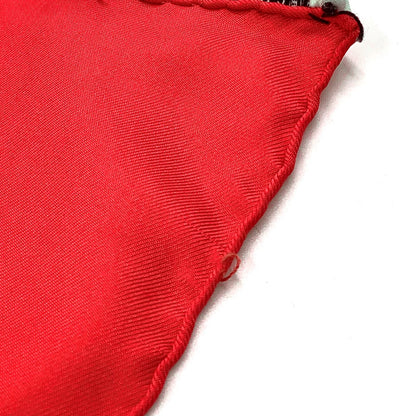 Hermes Carre 90 Apron Dole Non Repair Available Silk Yellow Navy Red Scarf — view 6
