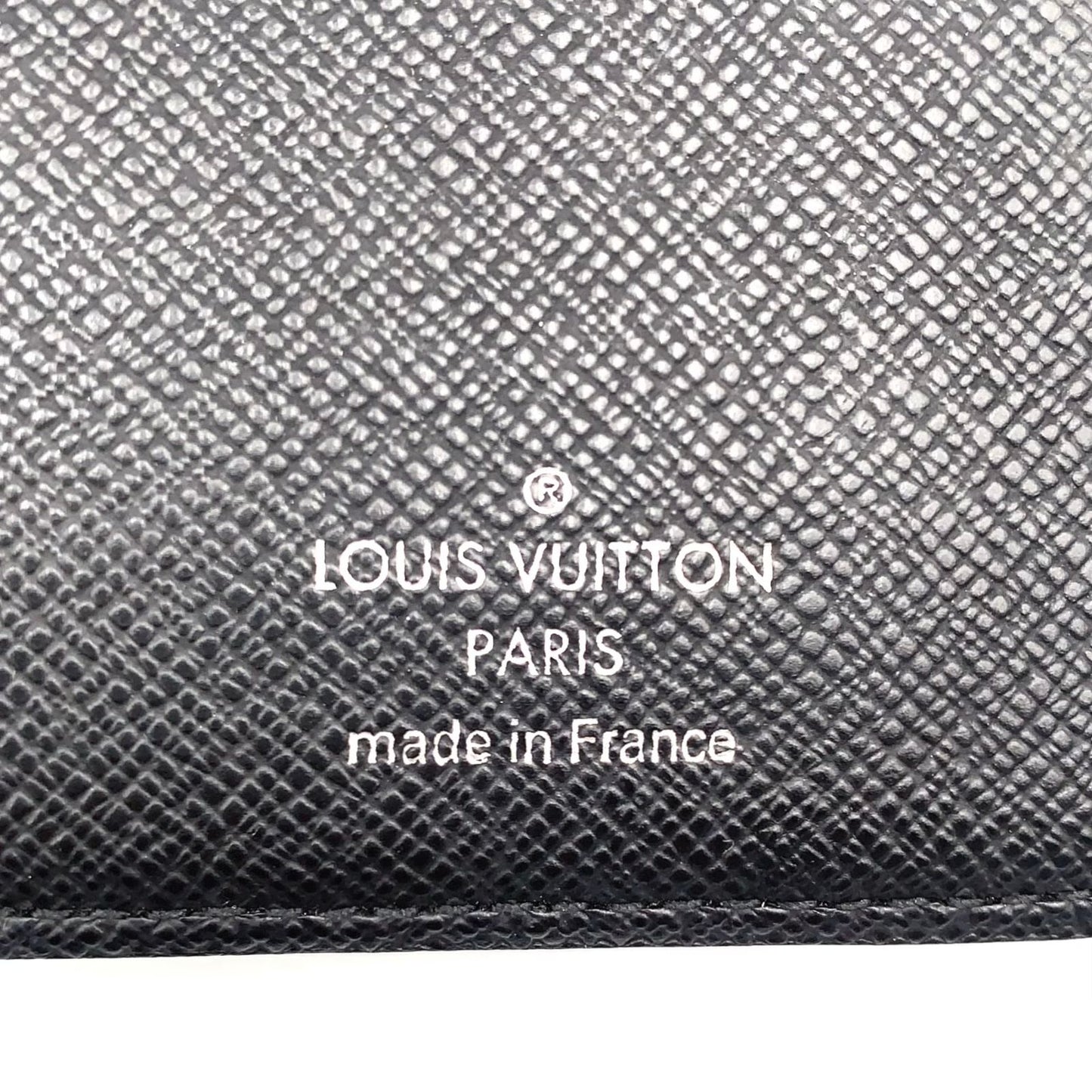 Louis Vuitton Portefeuille Brazza Damier Graphite Leather Black Bifold Wallet — view 4