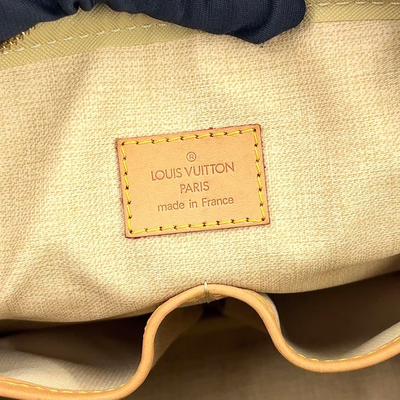 Louis Vuitton Monogram Leather Brown Light Handbag Gold — view 4