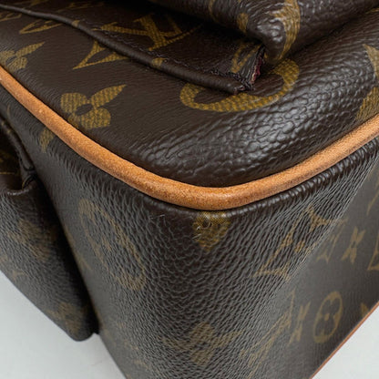 Louis Vuitton Multipuri City Handbag Shoulder Tote Monogram Brown — view 3