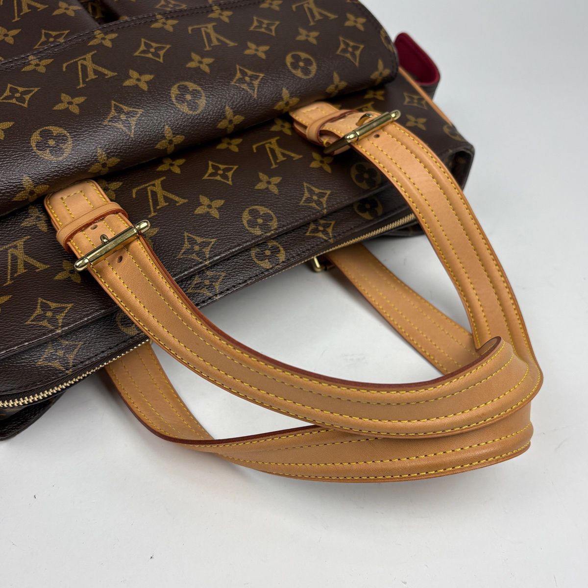 Louis Vuitton Multipuri City Handbag Shoulder Tote Monogram Brown — view 5