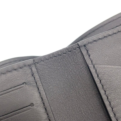 Louis Vuitton Portefeuille Multiple Initial Leather Black Bifold Wallet — view 8
