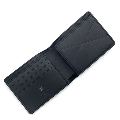 Louis Vuitton Portefeuille Multiple Initial Leather Black Bifold Wallet — view 3