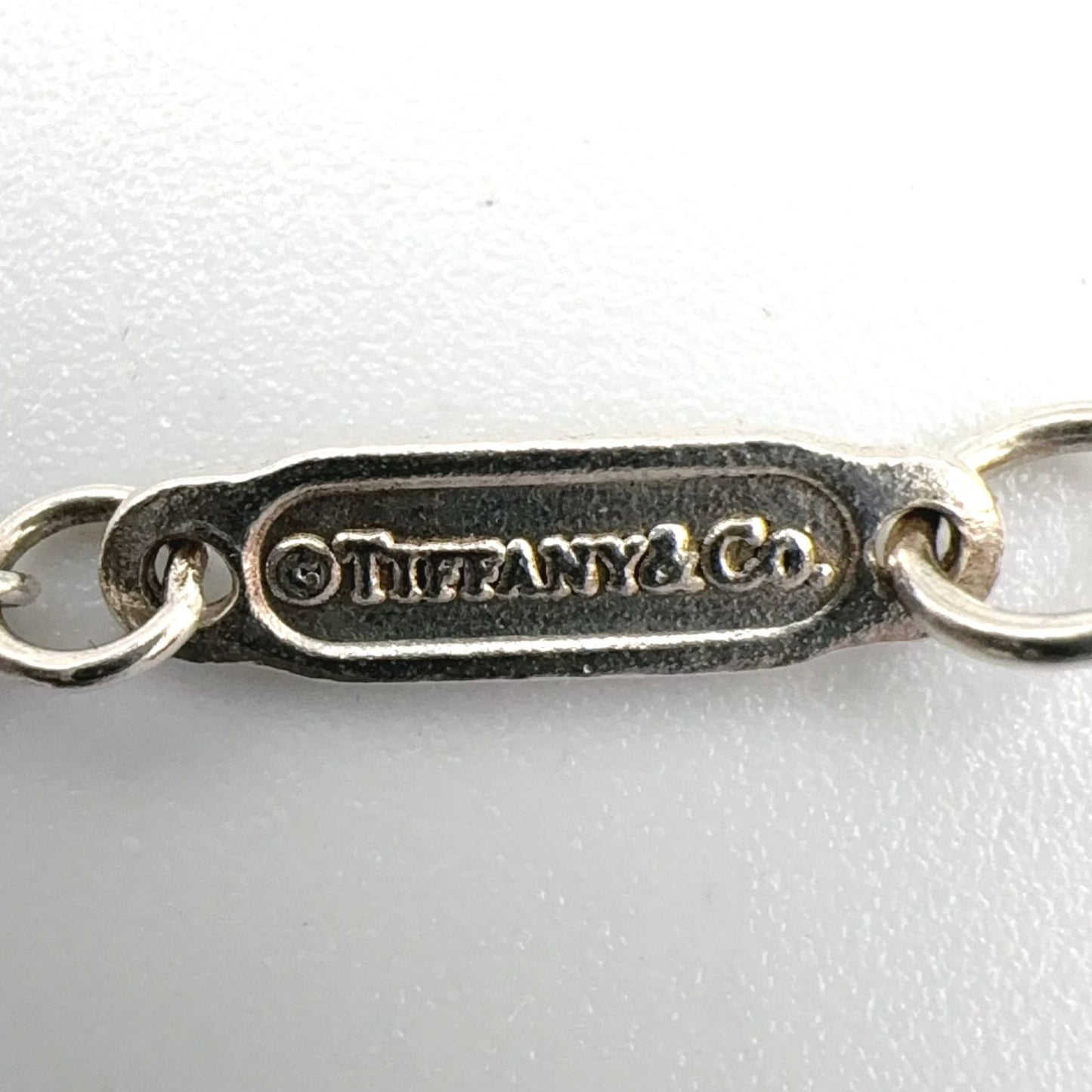 Tiffany & Co Circle Silver Necklace — view 4