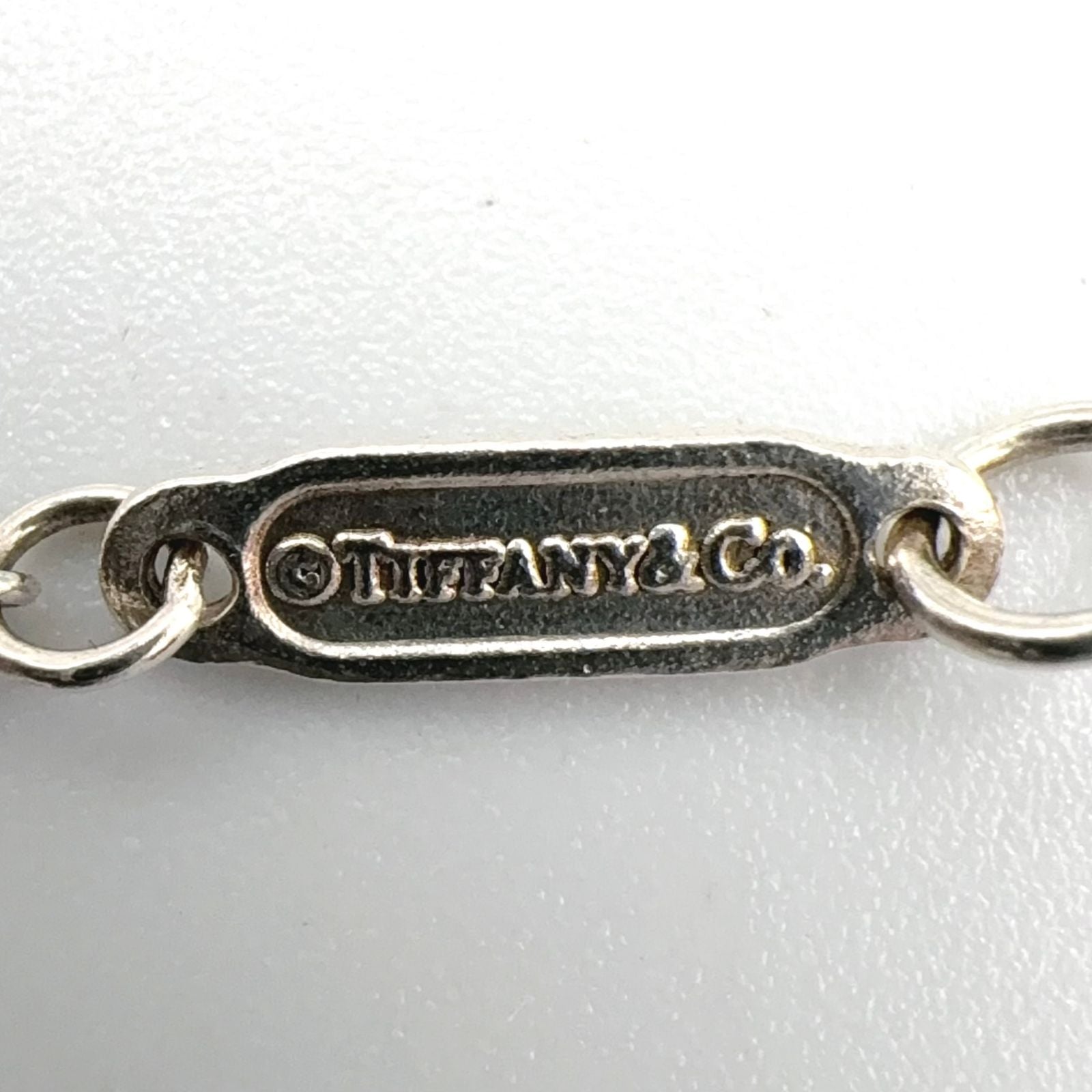 Tiffany & Co Circle Silver Necklace — view 4
