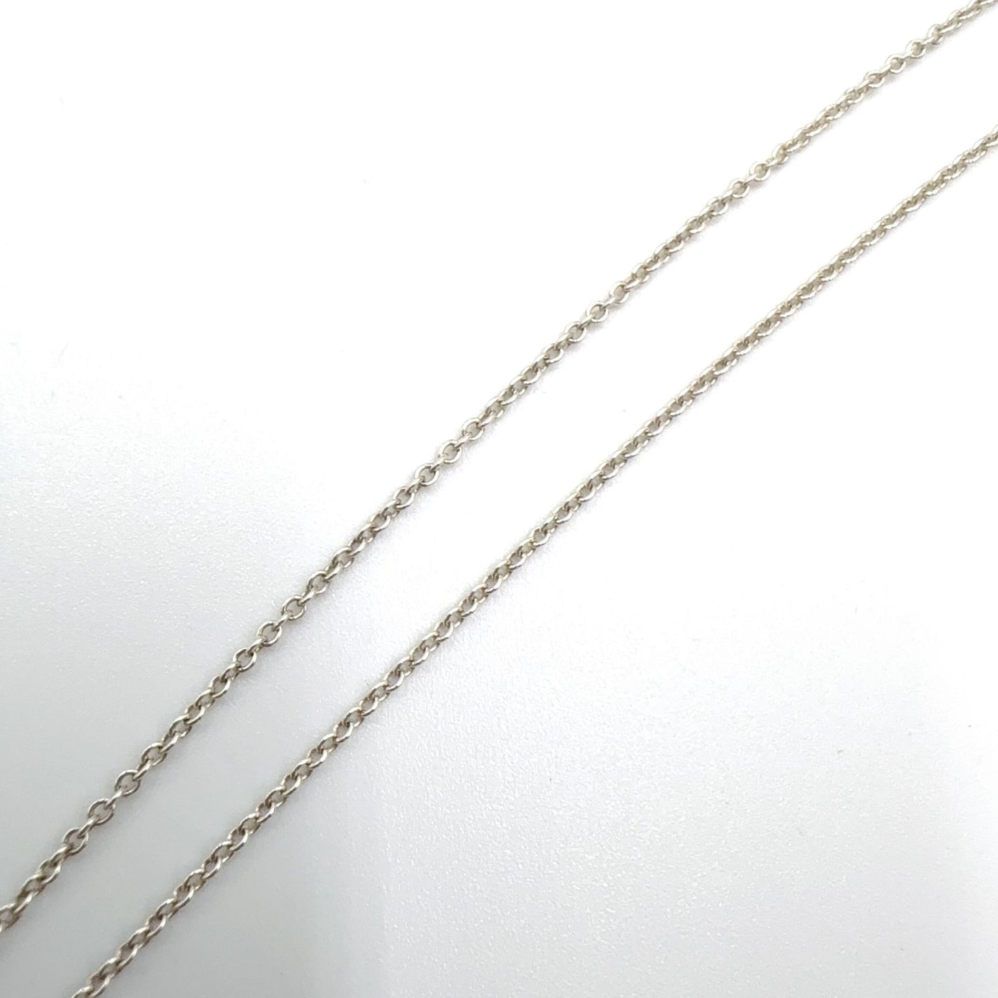Tiffany & Co Circle Silver Necklace — view 6