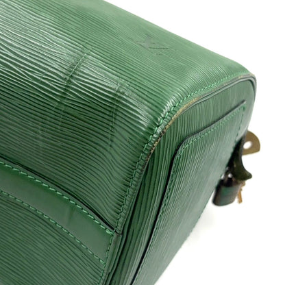 Louis Vuitton Speedy 25 Epi Borneo Green Leather Handbag Gold — view 6