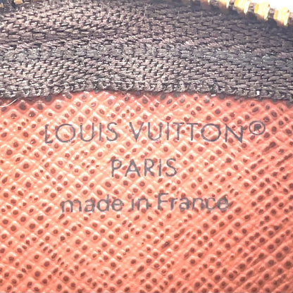 Louis Vuitton Pochette Cles Monogram Brown Coin Case Gold — view 4