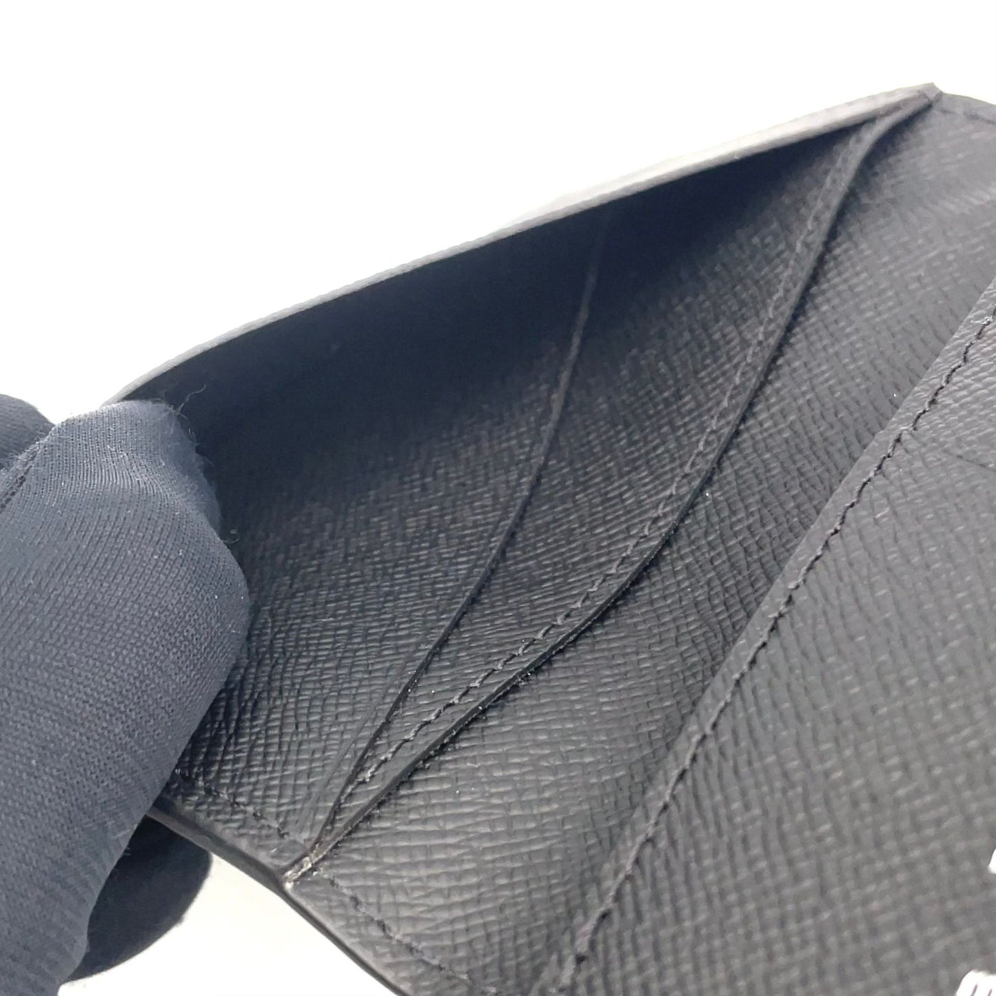 Louis Vuitton Organizer de Poche Monogram Eclipse Black Card Case — view 8