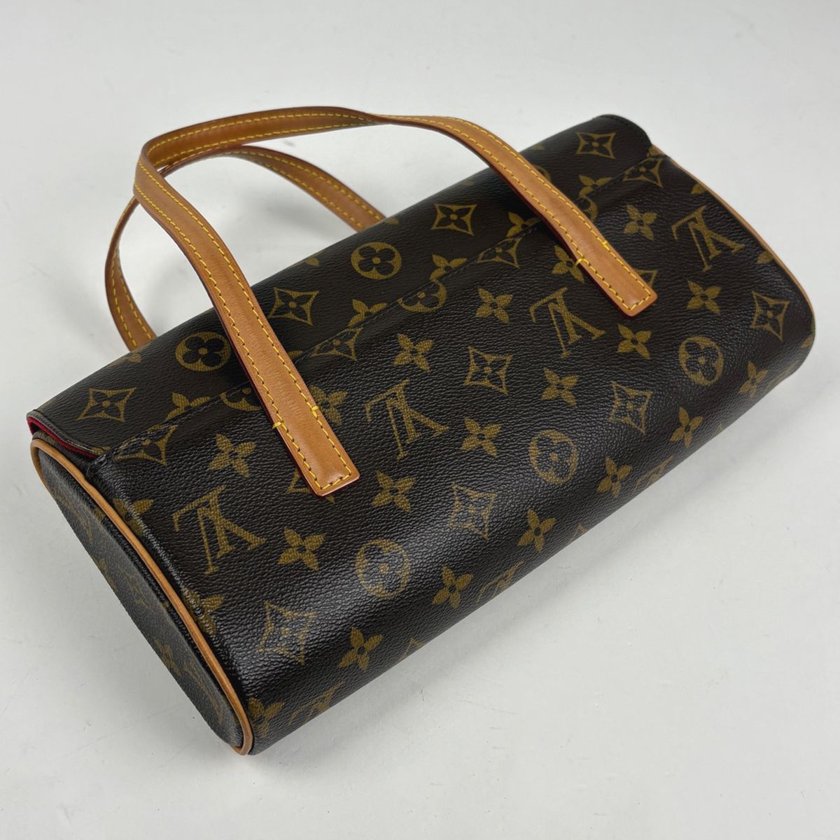 Louis Vuitton Sonatine Handbag Monogram Brown — view 2