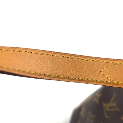 Louis Vuitton Batignolles Monogram Leather Brown Light Handbag Gold — view 9
