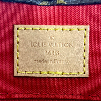 Louis Vuitton Sac Plat BB 2-Way Shoulder Leather Brown Light Handbag Gold — view 4
