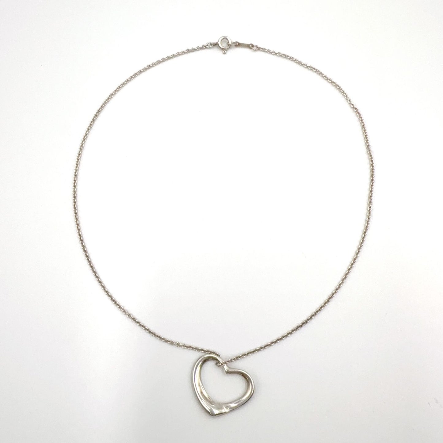 Tiffany & Co Open Silver Necklace — view 3
